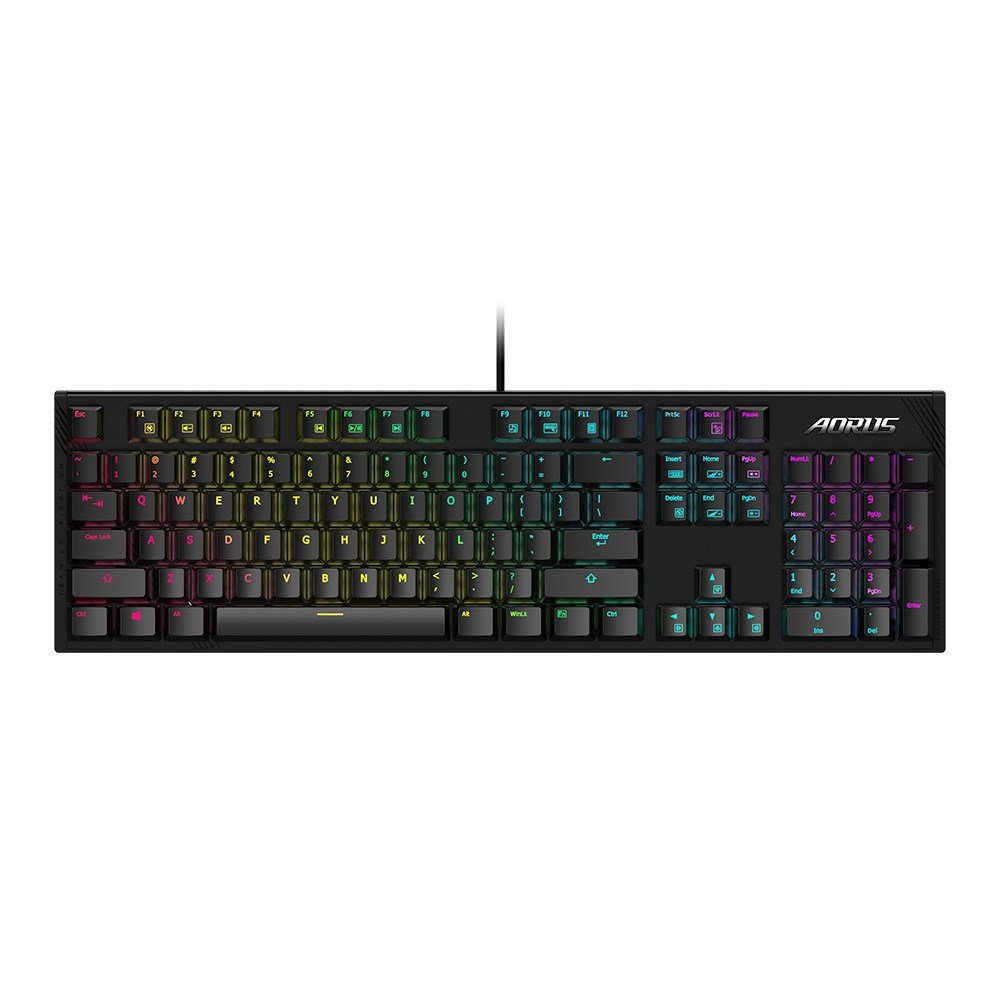 Gigabyte AORUS K1 RGB Mechanical Gaming Keyboard - Cherry MX Red